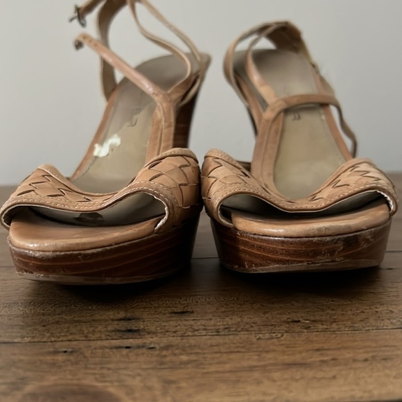 Marc Fisher mfanelle nude heel sandal 8 - Picture 2 of 7